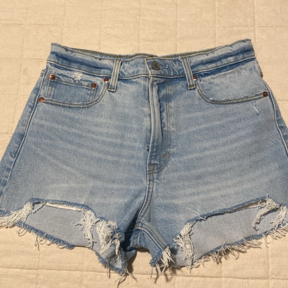 Abercrombie High Waist Mom Shorts